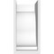 Ekena Millwork Standard Van Buren Architectural Grade PVC Bracket, 5"W x 10"D x 10"H BKTP05X10X10VAN - alternate 2